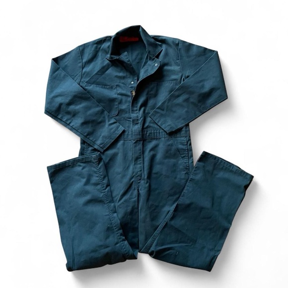 Red Kap Other - Men's Teal Red Kap Coveralls Workwear